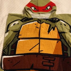 Two Ninja turtles hoodie towels
